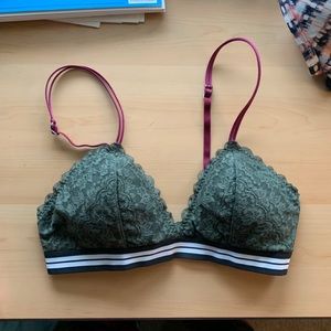 SOLD Hilly Hicks Hollister Bralette Army Green